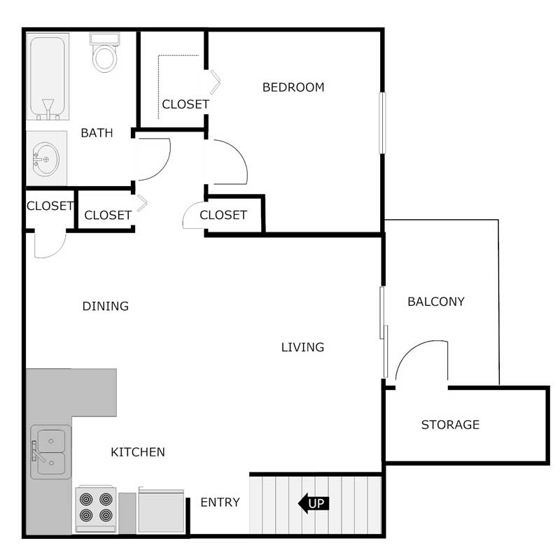 Floor Plans Deer Run Apartments Green Bay, WI A PRE/3 Property